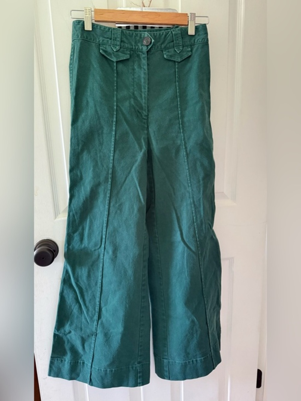 Anthropologie Women’s Dark Green Chino Pants